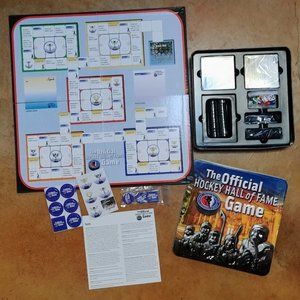 Official Hockey Hall of Fame Game in Embossed Tin